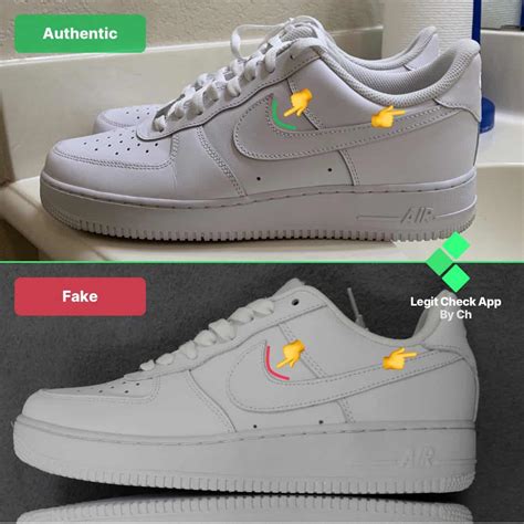 how to spot fake nike air force 1 low|nike air force 1 scam.